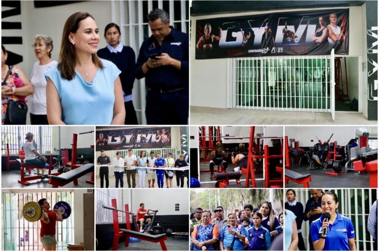 REABREN GIMNASIO DE PESAS EN LA DEPORTIVA SUR DE IRAPUATO