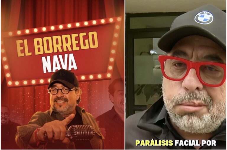 JUAN CARLOS “EL BORREGO” NAVA SUFRE PARÁLISIS FACIAL POR ESTRÉS