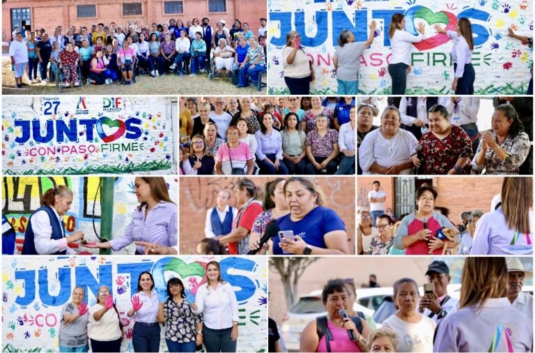 CONCLUYE PROGRAMA “JUNTOS CON PASO FIRME” EN COLONIA INDEPENDENCIA