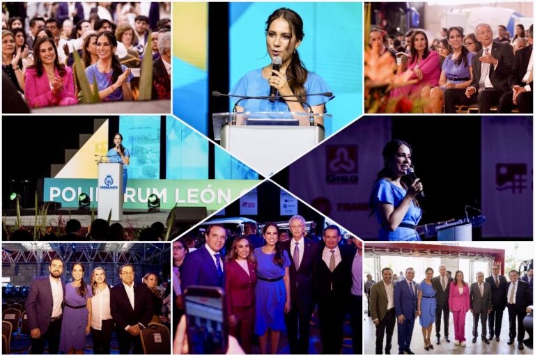 Inaugura Gobernadora Libia Dennise Sala C5 del Poliforum de León