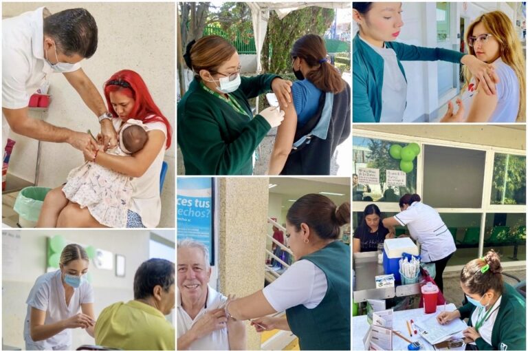 ¡Vacunar es amar!: Participa IMSS Guanajuato en Primera Semana Nacional de Vacunación 2026