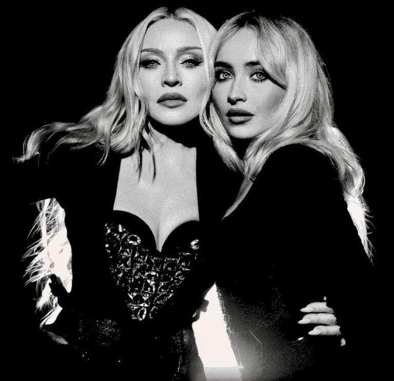 MADONNA Y SABRINA CARPENTER ANUNCIAN EXPLOSIVA COLABORACIÓN MUSICAL