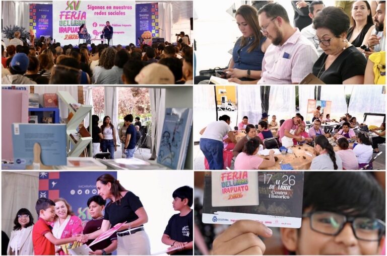 CIERRA CON ÉXITO XV EDICIÓN DE LA FERIA DEL LIBRO IRAPUATO 2026