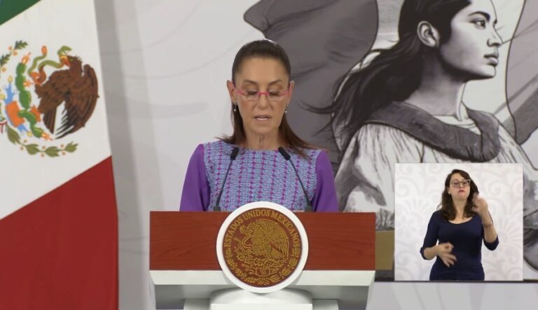 Sheinbaum fija postura ante acusaciones de EU: “Verdad, justicia y defensa de la soberanía”