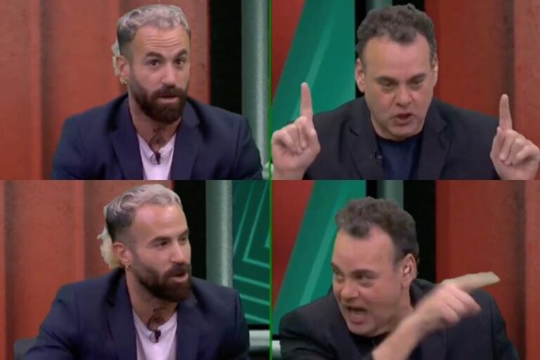 Faitelson arremete contra Marc Crosas en vivo: “Me la pelas, no tienes huevos”