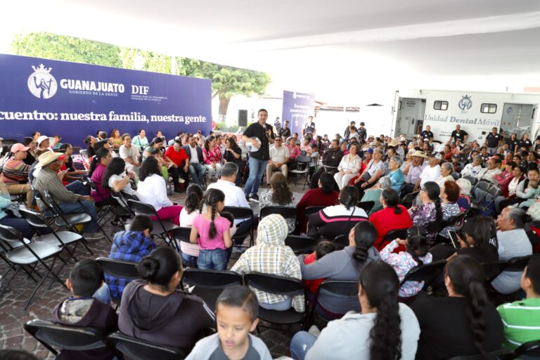 Fortalece DIF Estatal a familias de Tarandacuao con el Encuentro nuestras familias, nuestra gente