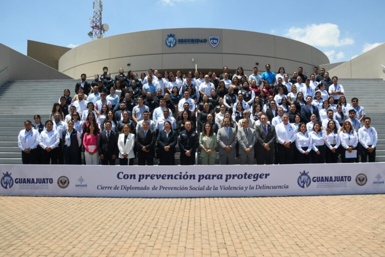 Capacita INFOSPE a municipios para diseñar estrategias comunitarias de prevención social en Guanajuato