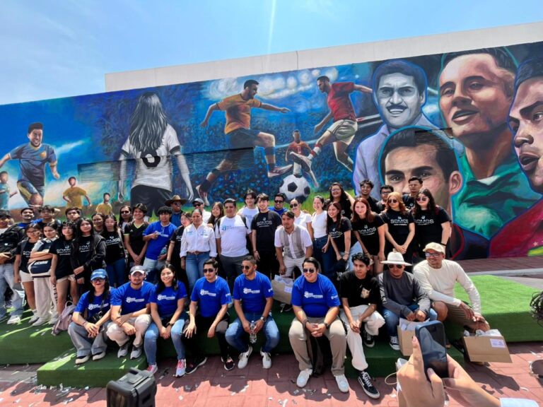 Arranca “Mi Equipo es Guanajuato” con la develación del primer mural “Grafigol” en León
