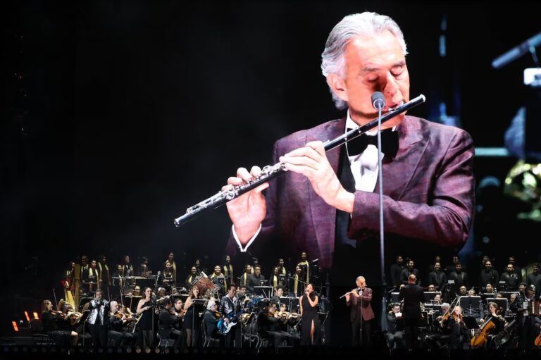 Andrea Bocelli conquista el Zócalo con un concierto histórico y multitudinario