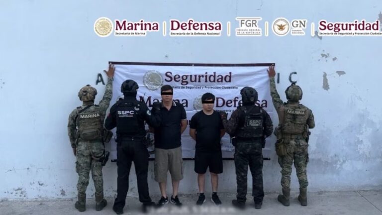 Detienen a dos presuntos integrantes de ‘Los Chapitos’ que operaban en Mazatlán