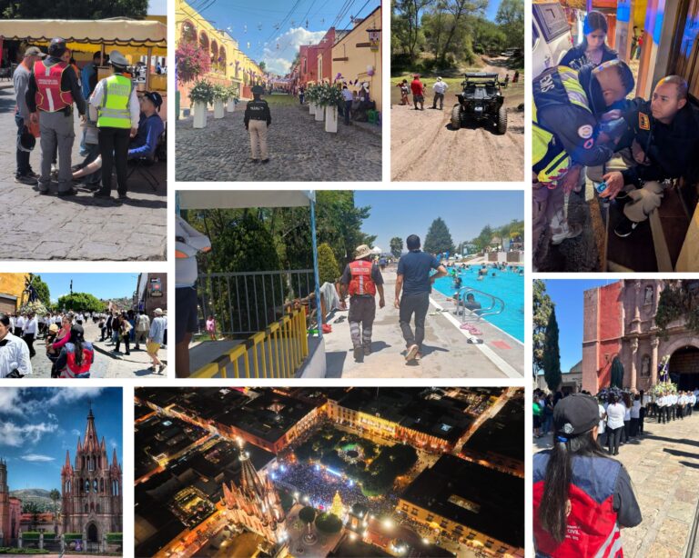 Cierra San Miguel de Allende Semana Santa con saldo blanco