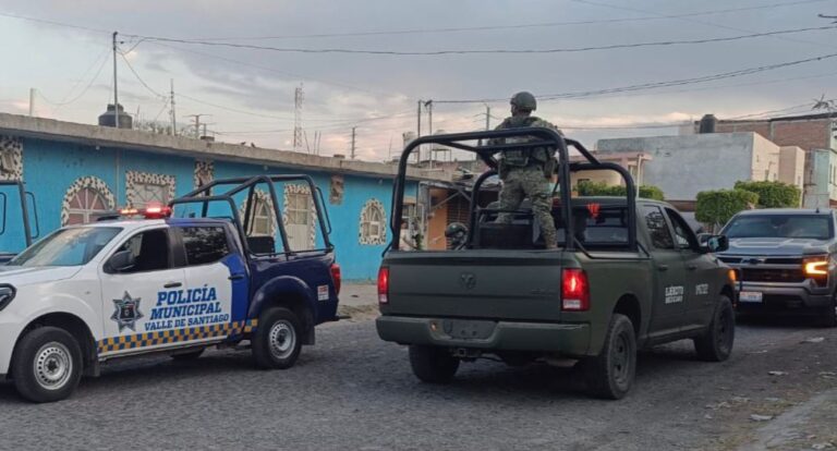 Ataque contra ministeriales deja un abatido y una detenida lesionada en Valle de Santiago