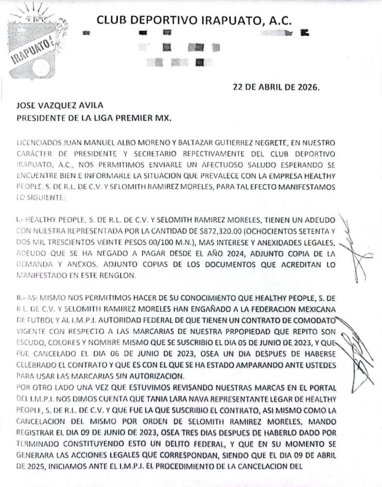 Trinca Fresera enfrenta incertidumbre por conflicto legal y adeudos