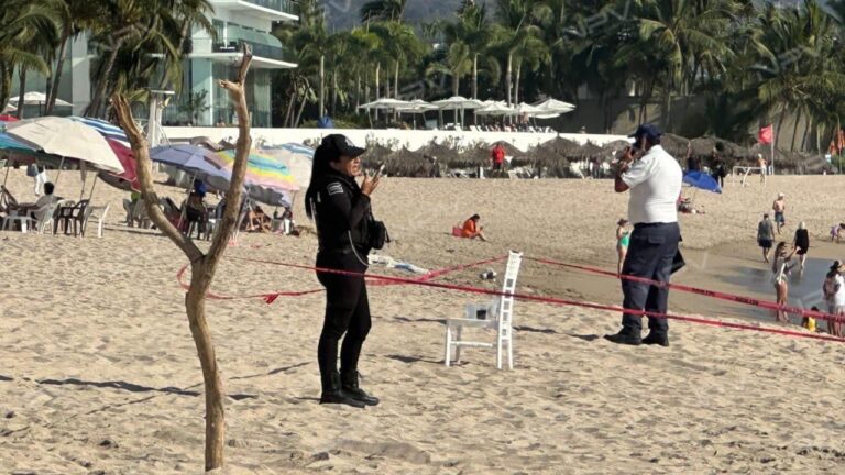 Turista de León fallece en playa de Puerto Vallarta tras sufrir un infarto