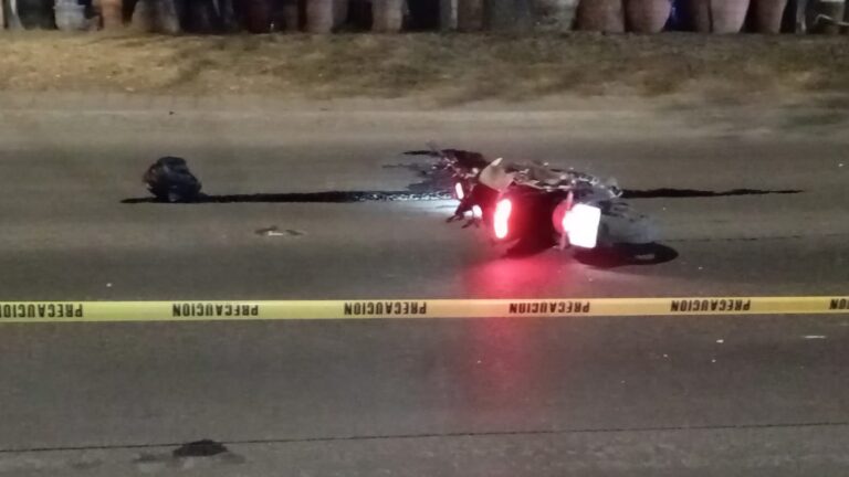 Motociclista pierde la vida tras accidente en el bulevar Aeropuerto