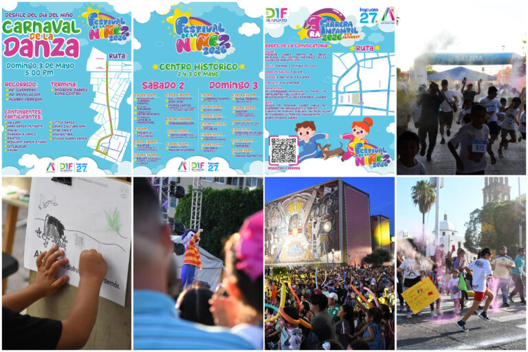 CELEBRAN EN IRAPUATO A LAS INFANCIAS CON FESTIVAL DE LA NIÑEZ 2026