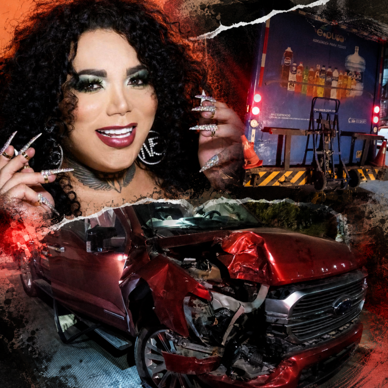Paola Suárez sufre aparatoso accidente