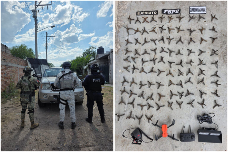 Asegura FSPE vehículo blindado y equipo de uso exclusivo para corporaciones de seguridad en Celaya