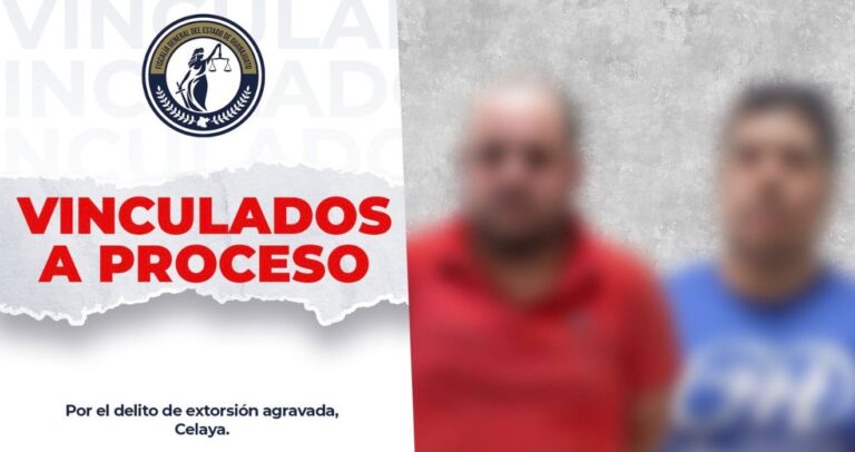 Caen presuntos extorsionadores tras operativo en Celaya