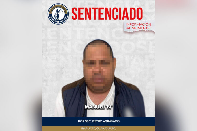 Sentencian a 55 años de prisión a secuestrador que operaba en Irapuato