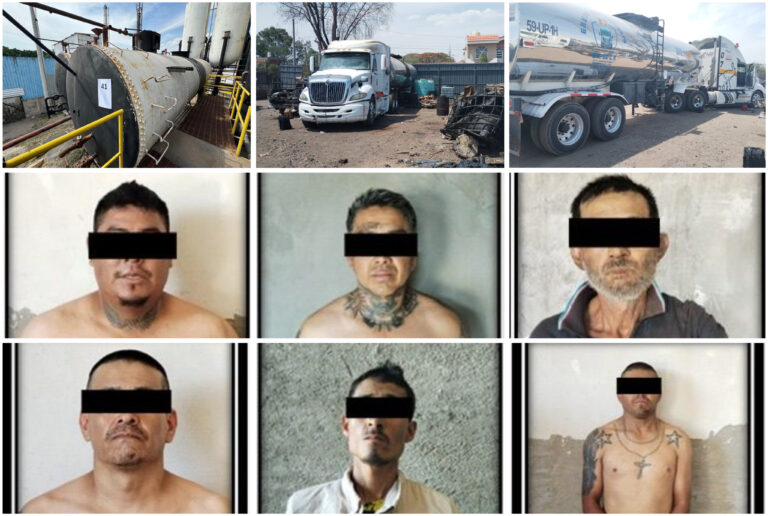 Operativos coordinados en Guanajuato dejan aseguramiento masivo de combustible ilegal en Irapuato y Salamanca
