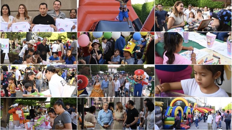 ARRANCA FESTIVAL DE LA NIÑEZ EN EL CENTRO HISTÓRICO DE IRAPUATO