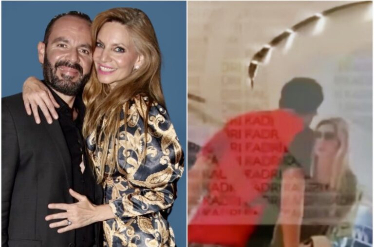 CAPTAN A MANOLA DÍEZ PELEANDO CON SU ESPOSO EN CENTRO COMERCIAL