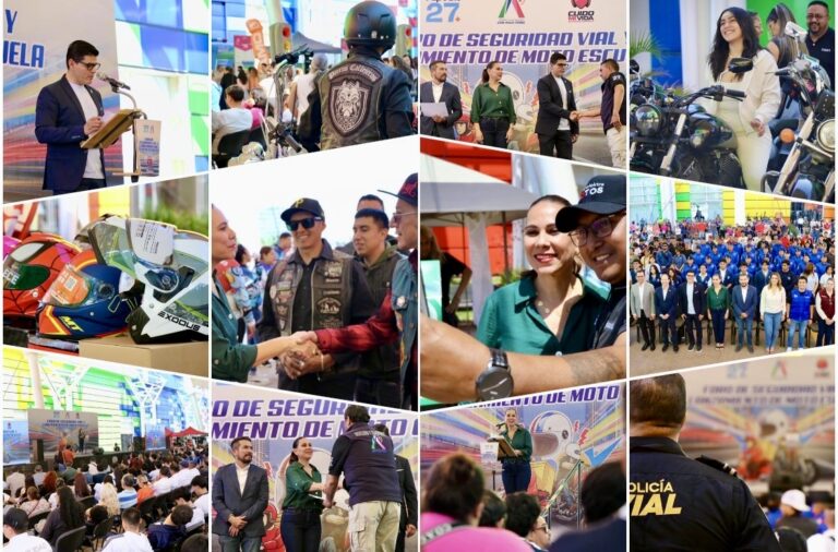 TRABAJAN POR LA SEGURIDAD VIAL CON MOTO ESCUELA EN IRAPUATO