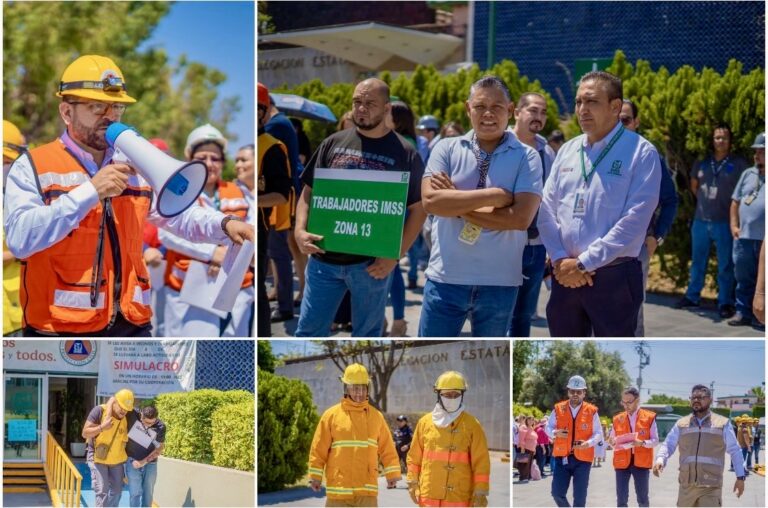 Participa IMSS Guanajuato en Primer Simulacro Nacional 2026
