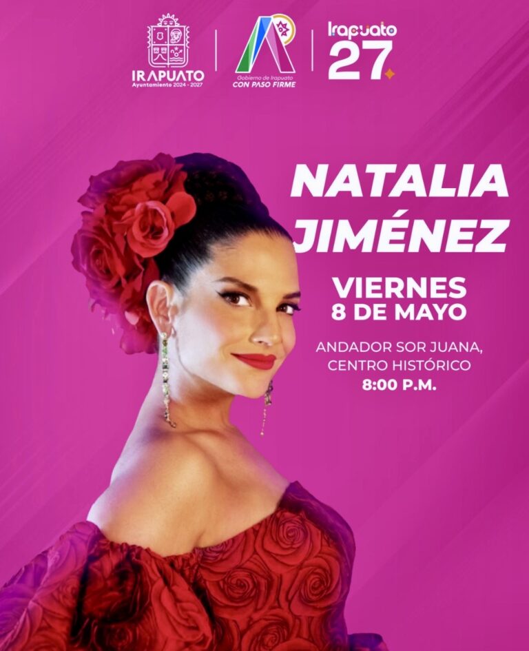 Ven a cantar y bailar al ritmo de los grandes éxitos de Natalia Jiménez.