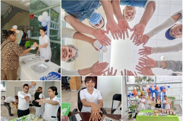 Realiza IMSS Guanajuato Feria de higiene de manos en UMAA No. 55 de León