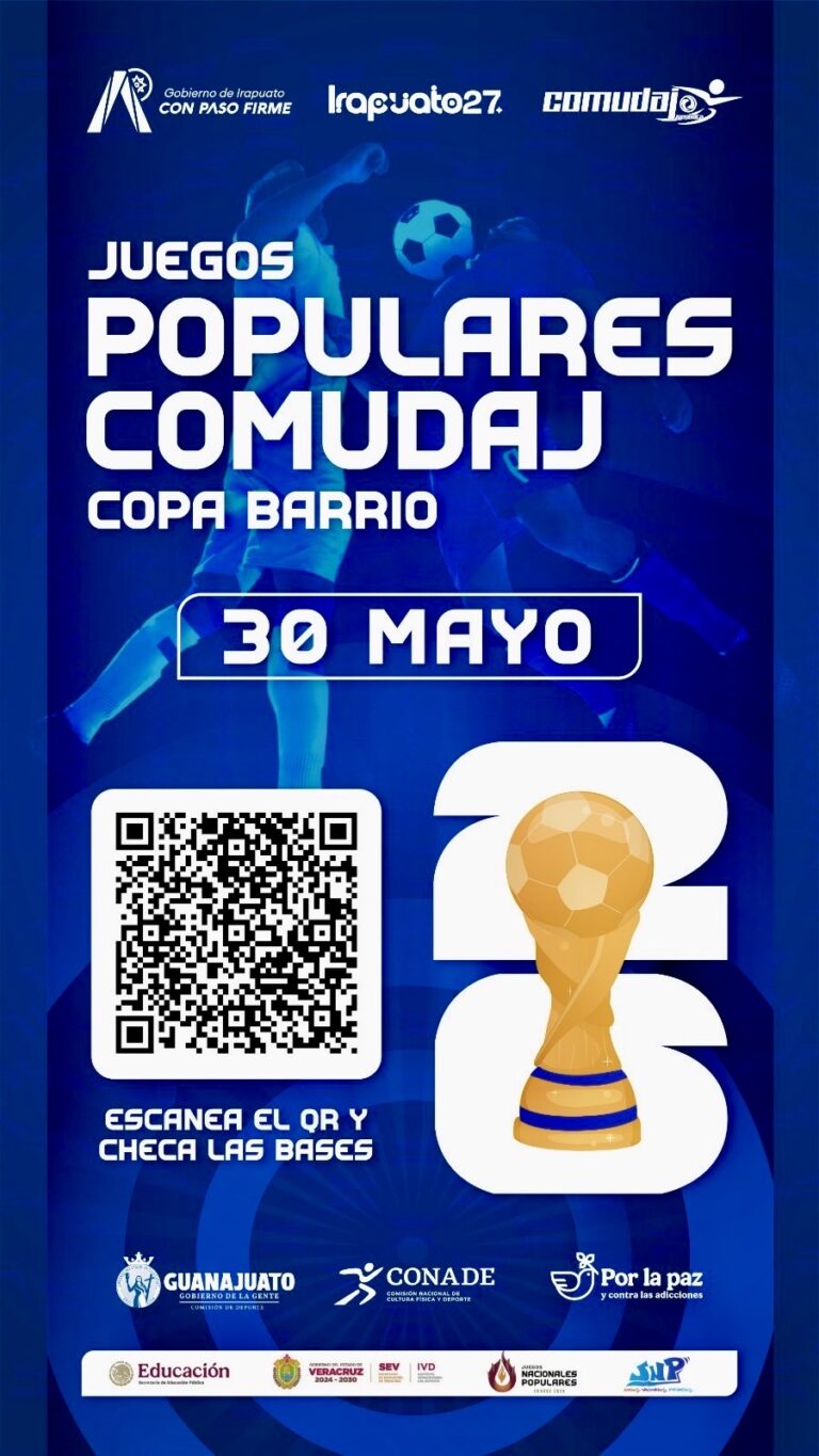 IRAPUATO IMPULSA EL DEPORTE CON LA ‘COPA BARRIO’ EN ETAPA MUNICIPAL