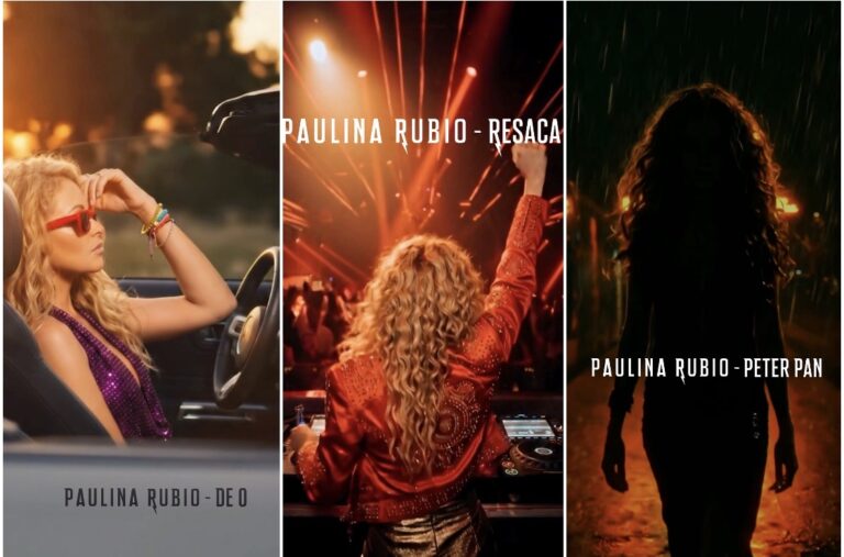 PAULINA RUBIO EMOCIONA A SUS FANS AL COMPARTIR ADELANTO DE SU NUEVO MATERIAL MUSICAL