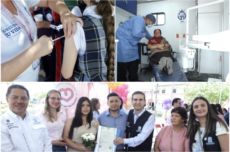 Lleva DIF Estatal programas de atención integral a familias de Manuel Doblado