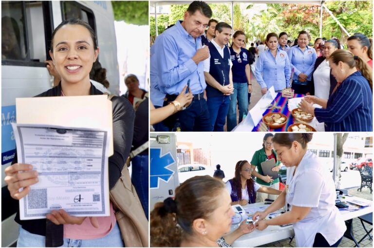 Obtienen actas de nacimiento durante encuentro de DIF Estatal en Pueblo Nuevo