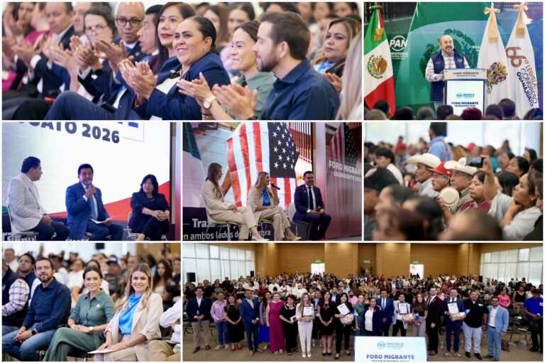 Foro de PAN y PRD empodera a la comunidad migrante y sus familias