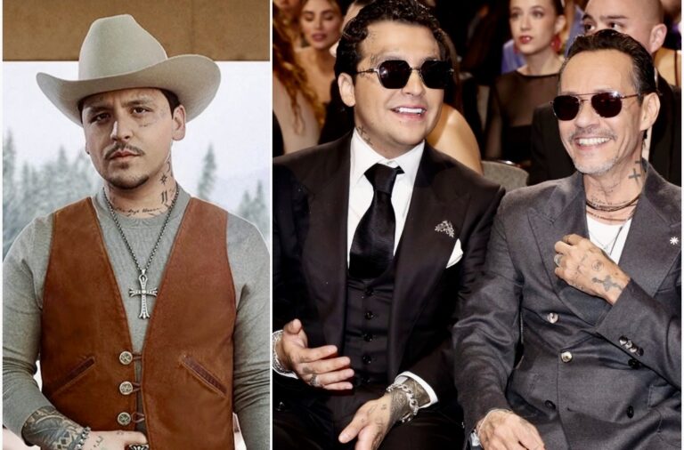 Christian Nodal revela que cuando está en problemas busca a Marc Anthony como guía espiritual