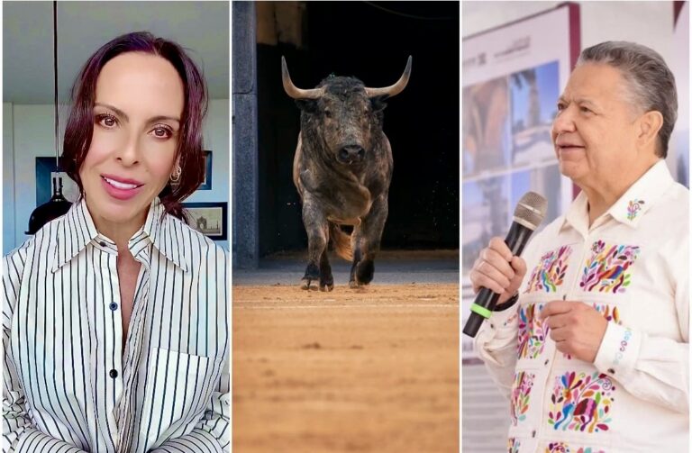 KATE DEL CASTILLO SE PRONUNCIA CONTRA LA TAUROMAQUIA Y LANZA MENSAJE DIRIGIDO A GOBERNADOR DE HIDALGO