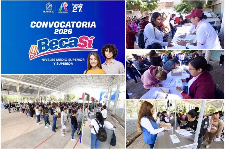LISTA CONVOCATORIA DE APOYOS EDUCATIVOS 2026 ‘BECA SÍ’ EN IRAPUATO
