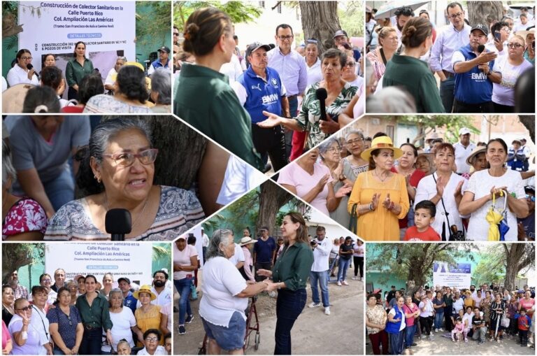 INICIA CONSTRUCCIÓN DE COLECTOR SANITARIO EN AMPLIACIÓN LAS AMÉRICAS