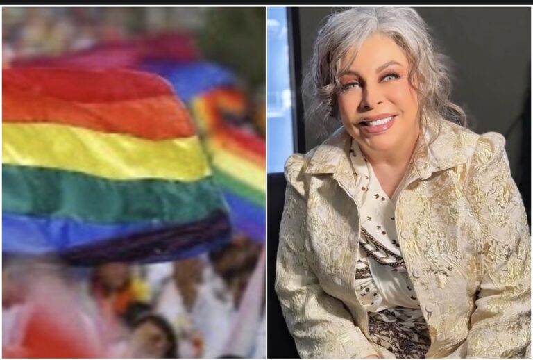 VERÓNICA CASTRO SERÁ CORONADA EN LA MARCHA DE ORGULLO GAY