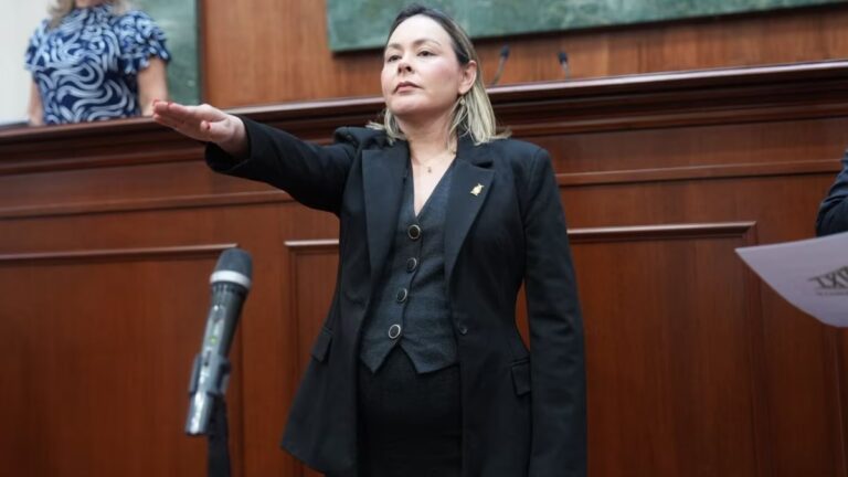 Congreso de Sinaloa designa a Yeraldine Bonilla como gobernadora interina
