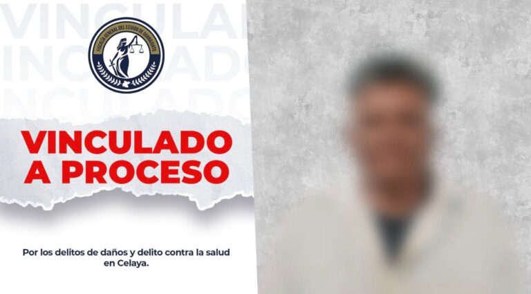 Dan prisión preventiva para imputado por daños a edificio histórico y posesión de droga en Celaya