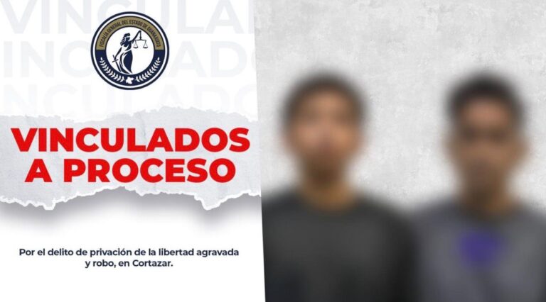 Capturan y vinculan a proceso a dos por los delitos de secuestro y robo en Cortazar