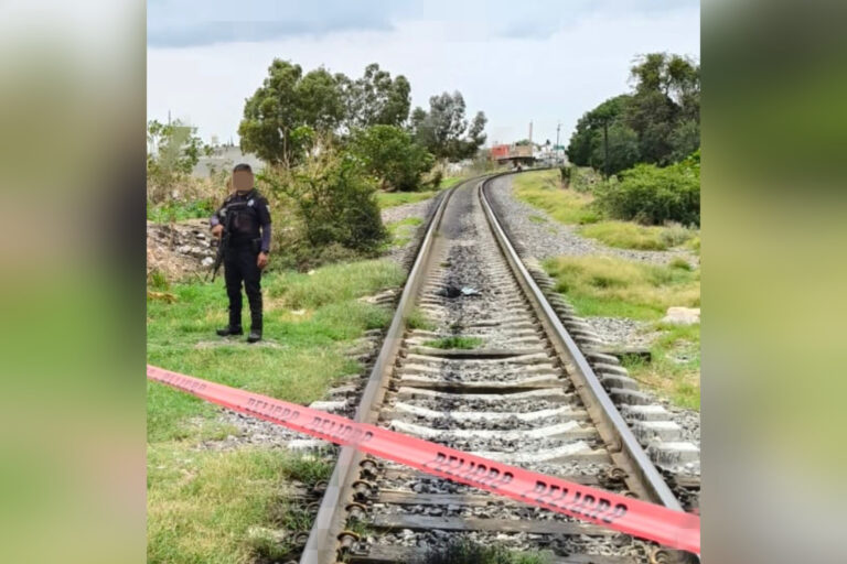 Hombre muere tras ser atropellado por el tren en Silao