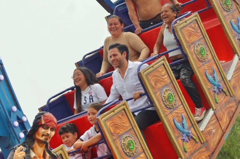 Más de mil niñas y niños disfrutarán gratuitamente de los juegos de feria en Apaseo el Grande