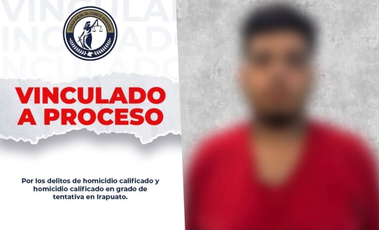 Vinculan a proceso a “El Coreano” por ataque armado contra menores en la colonia 18 de Agosto en Irapuato