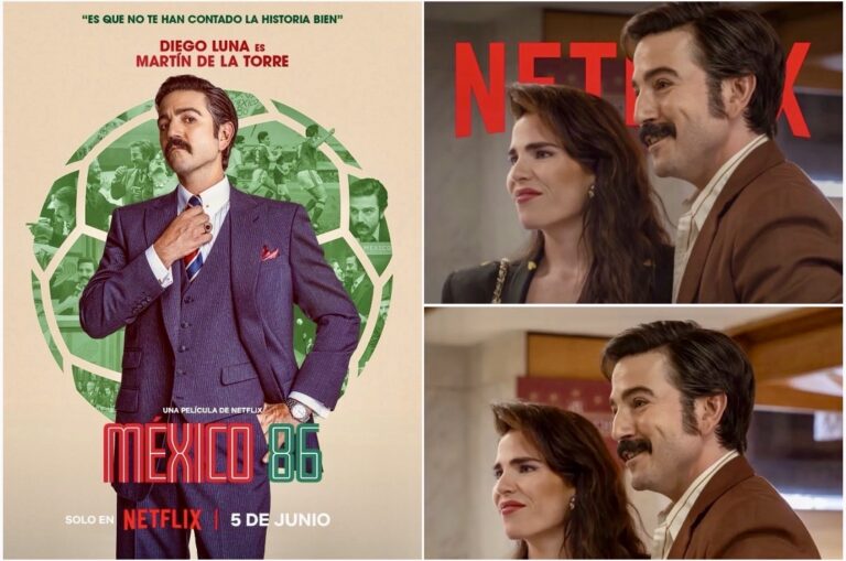 DIEGO LUNA LLEGA A NETFLIX CON “MÉXICO 86”, LA PELÍCULA QUE REVELA LOS SECRETOS DETRÁS DEL MUNDIAL