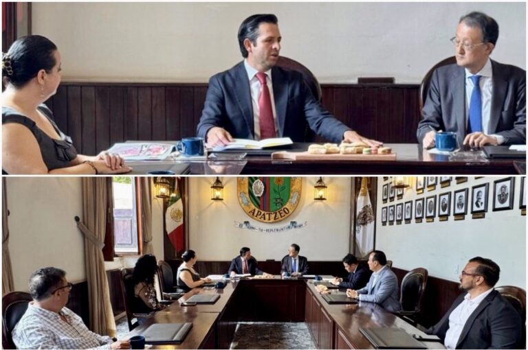 Chelis Oliveros recibe al Cónsul de Japón: fortalecen vínculos históricos y económicos