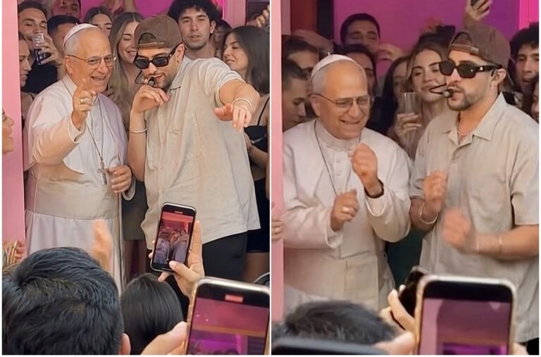 BAD BUNNY CONOCE AL PAPA LEÓN XIV DURANTE SU VISITA A MADRID